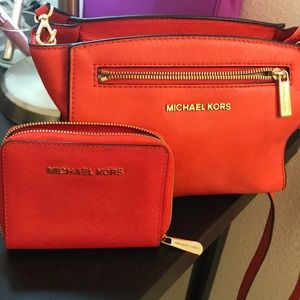 Michael Kors Purse with matching wallet